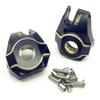 Treal Brass Front Steering Knuckles Heavy Weight Upgrades for SCX10 II Deadbolt AR44 70g/pc (Black) view 3