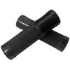 MotorToGo Black Motorcycle 7/8" 22mm Handlebar Grips Gel Compatible for 1972 Honda CB350 Super Sport view 1