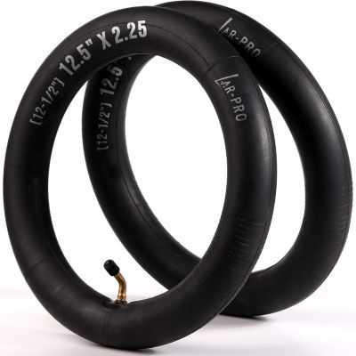 (2 Pack) AR-PRO Scooter Replacement Inner Tubes - 12.5" x 2.25" Inner Tubes with Angled Valve | Compatible with Razor Pocket Mod Bella Chrissy Hannah Montana Electric Scooters