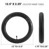 (2 Pack) AR-PRO Scooter Replacement Inner Tubes - 12.5" x 2.25" Inner Tubes with Angled Valve | Compatible with Razor Pocket Mod Bella Chrissy Hannah Montana Electric Scooters view 2