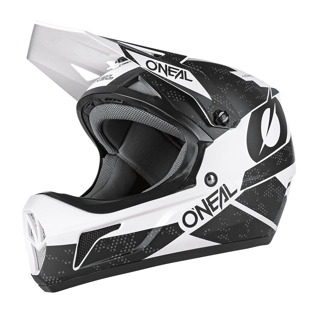 O'Neal Sonus Deft Mountain Bike Helmet Black/White MD