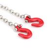 RC Crawler Tow Hook, Durable Metal Chain 31 Inch Long RC Trailer Hitch for 1:10 Scale RC Cars Off-Road Climbing and Towing Trailers view 3