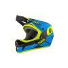 O'Neal Sonus Deft Mountain Bike Helmet Blue/Neon Yellow SM view 1