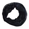 Obacle Motorcycle Face Mask Sun Dust Wind Protection Tube Mask Seamless Bandana Face Mask for Men Women Bike Riding Cycling Biker Fishing Outdoor Festival (White Teeth Black Mask) view 4