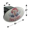 GRAPHICS & MORE Wonder Woman Movie Sword of Justice Oval Tow Trailer Hitch Cover Plug Insert view 3