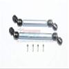 Element Enduro Sendero Trail Truck Upgrade Parts Steel + Aluminum Front CVD Drive Shaft - 1Pr Set Gray Silver view 1