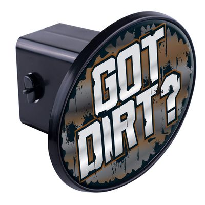 Got Dirt? 3D Polyurethane Domed Plastic Trailer Hitch Cover Car-Truck-SUV 2" Receiver 3605
