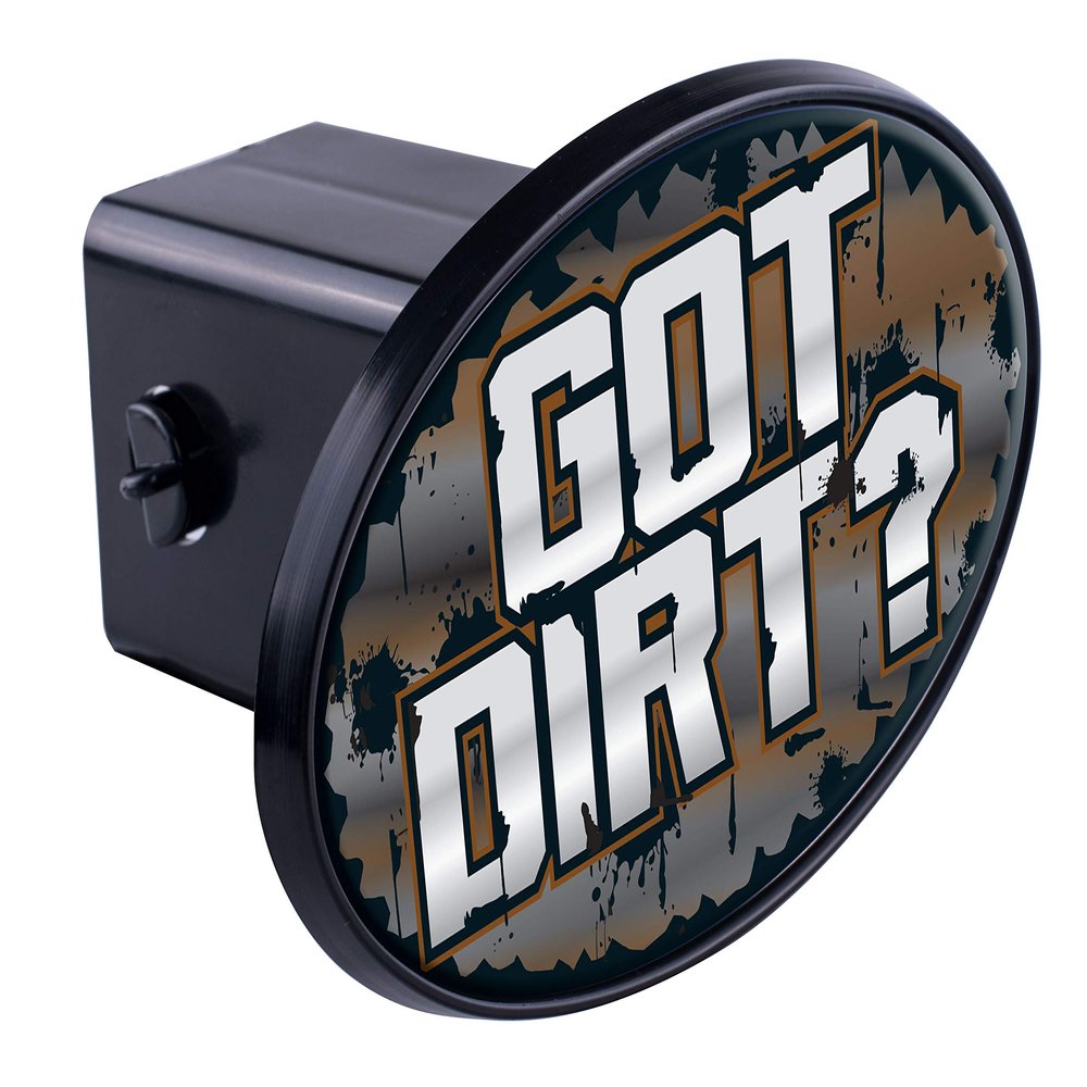 Got Dirt? 3D Polyurethane Domed Plastic Trailer Hitch Cover Car-Truck-SUV 2" Receiver 3605