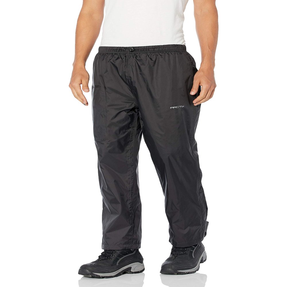 Arctix Men's Storm Rain Pant, Black, Small/36" Inseam