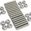 Stainless exhaust manifold stud kit 2 manifolds for Ford 4.6 & 5.4 Liter V8-130968078990 view 1