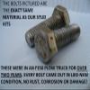 Stainless exhaust manifold stud kit 2 manifolds for Ford 4.6 & 5.4 Liter V8-130968078990 view 3