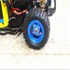 X-Rider 1/8 Flamingo RC Tricycle Upgrade Parts Aluminum 4 Lug Rear Rim - 2Pc Set Red view 3