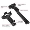 MOTORBUDDY 2-Pack Car Safety Hammer, 3-in-1 Auto Emergency Escape Hammer with Window Breaker and Seat Belt Cutter, Striking Black Emergency Escape Tool for Car Accidents view 2