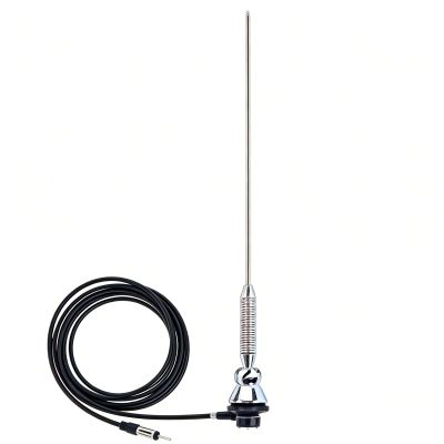 for Vintage Antenna Gorgeri Car Antenna, 18.5" Universal Car Roof Radio AM/FM Aerial Antenna 180Swivel