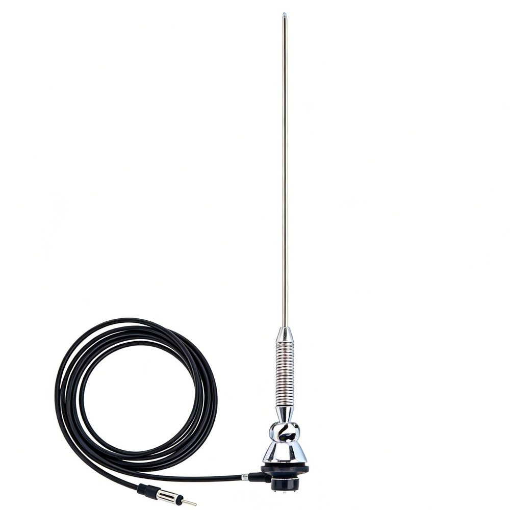 for Vintage Antenna Gorgeri Car Antenna, 18.5" Universal Car Roof Radio AM/FM Aerial Antenna 180Swivel
