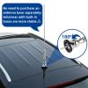 for Vintage Antenna Gorgeri Car Antenna, 18.5" Universal Car Roof Radio AM/FM Aerial Antenna 180Swivel view 4