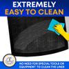 Premium Cargo Liner for Ford Edge 2015-2022 - 100% Protection - Custom Fit Car Trunk Mat - Easy-to-Wash & All-Season Black Cargo Mat - 3D Shaped Laser Measured Trunk Liners for Ford Edge 2015-2022. view 3