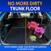 Premium Cargo Liner for Ford Edge 2015-2022 - 100% Protection - Custom Fit Car Trunk Mat - Easy-to-Wash & All-Season Black Cargo Mat - 3D Shaped Laser Measured Trunk Liners for Ford Edge 2015-2022. view 4