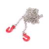 VGEBY1 RC Chain Hook, Mini Tow Hook Trailer Chain Metal Trailer Chain Hooks Accessories for 1/10 SCX10 D90 RC Crawler Climbing Model Car view 2