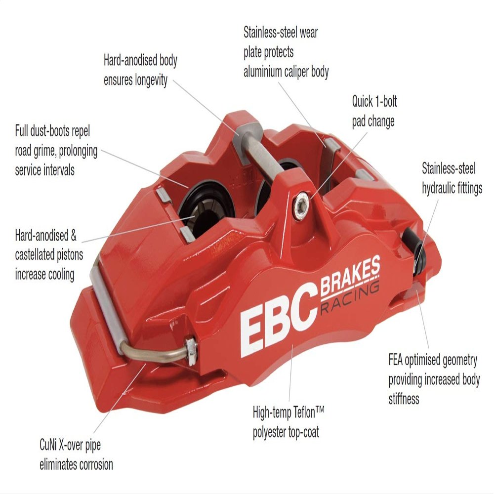 EBC BC4103BLK-R Brake Kit