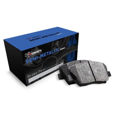 R1 Concepts Front Semi Met Brake Pads| Fits 1990-1994 Audi V8 Quattro
