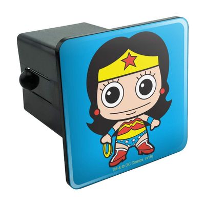GRAPHICS & MORE Wonder Woman Cute Chibi Tow Trailer Hitch Cover Plug Insert