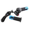 Twist Throttle, 3-Speed Control with LED Display, E-Bike Throttle Grip Blue Handle for Commuters Urban Riders Daily Commuting Leisure Rides City Travel view 1