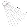 QAZAKY 26 Cleaning Wires Set + 20 Needles + 10 Nylon Tube Brushes Tool for Welder Carbon Dirt Jet Cleaner Nozzles Gas Orifice Engine Carburetor Chainsaw Sprinkler Shower Head ATV Motorcycle Moped Bike view 3