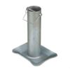 Seachoice Jack Foot for Round Table A-Frame Jacks, Fits 2-1/4 in. ID Tube, 8-1/2 in. Height, Zinc Plated view 1