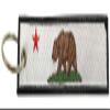 Luso Aviation California Flag Key Chain, 100% Embroidered view 1