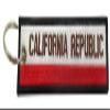 Luso Aviation California Flag Key Chain, 100% Embroidered view 2