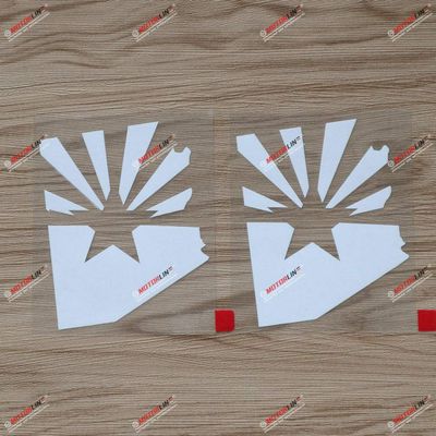 2X White 4'' Arizona Flag Map Decal Sticker American State Car Vinyl die Cut no bkgrd