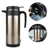 Qiilu Car le 12V 1000ML Electric Car le Travel Heater Water Bottle Large Capacity Tea Coffee Milk Car Boiler for Camping Boat (Gold-12V) view 4