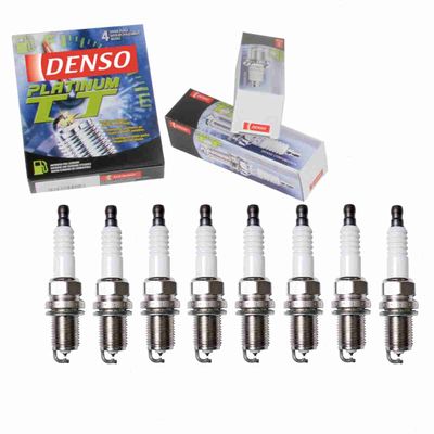 8 pc DENSO Platinum TT Spark Plugs for Jeep Grand Cherokee 1993-2007