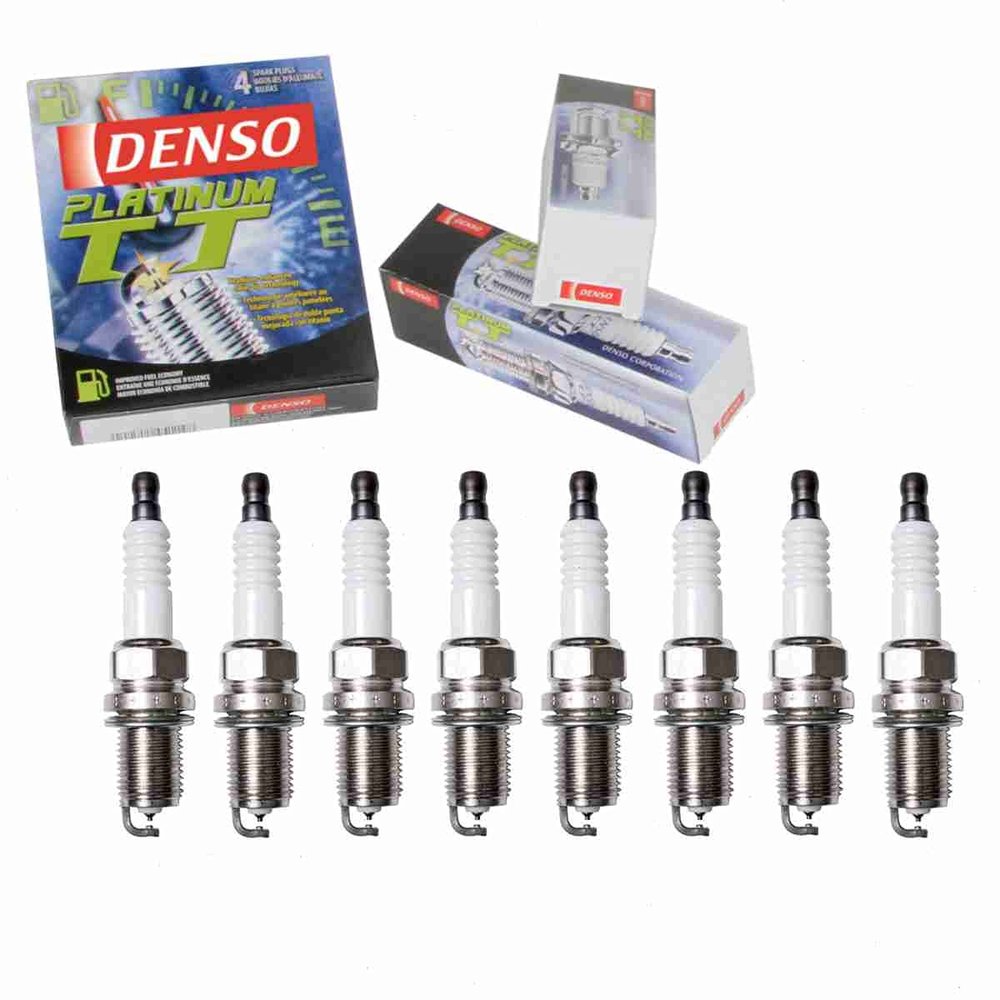 8 pc DENSO Platinum TT Spark Plugs for Jeep Grand Cherokee 1993-2007