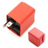 iJDMTOY 2-Pin FLL007 FL2 Electronic LED Flasher Relay Fix Compatible with Car LED Turn Signal Bulbs Hyper Flash Issue view 1