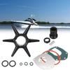 Boat Marine Water Pump Repair Kit 90mm Diameter 6 Blades Rubber + Metal for Mercruiser Alpha One Gen 2 47-43026Q06 47-8M0100526 view 1
