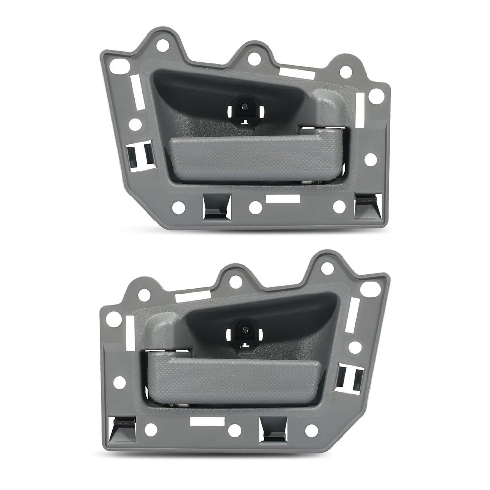 SCITOO Door Handles Interior Rear Left Right Side Replacement fit for 2005-2011 for Jeep Grand for Cherokee Gray(2pcs)