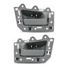 SCITOO Door Handles Interior Rear Left Right Side Replacement fit for 2005-2011 for Jeep Grand for Cherokee Gray(2pcs) view 1
