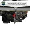 Overland Vehicle Systems 19519907 HD Nomadic 270 Degree Awning Driver Side | 129 Sq Ft of Coverage | Dark Gray Fabric with Travel Cover Included | Twist and Lock Technology | Weather-Resistant view 3
