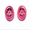 X-Rider 1/8 Flamingo RC Tricycle Upgrade Parts Aluminum +2mm 6 Lug Rear Rim - 2Pc Set Red view 1