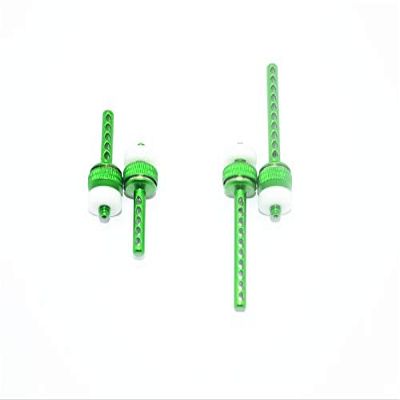 Element Enduro Sendero Trail Truck Upgrade Parts Aluminum Front + Rear Magnetic Body Posts - 4Pc Set Green