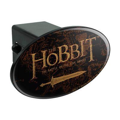 GRAPHICS & MORE The Hobbit Battle of the Five Armies Logo Oval Tow Trailer Hitch Cover Plug Insert