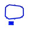 ATV TEK Elite Series 1 Side View Mirror Replacement Frame, blue view 3