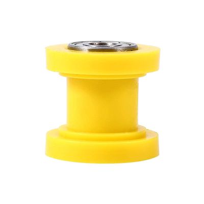 Drive Chain Roller, 8mm Chain Roller Slider Tensioner Wheel Pit Dirt Mini Bike Moto Atv 4 Colors for Choice(Yellow) Engine power modification