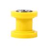 Drive Chain Roller, 8mm Chain Roller Slider Tensioner Wheel Pit Dirt Mini Bike Moto Atv 4 Colors for Choice(Yellow) Engine power modification view 1