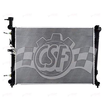 CSF Radiators 3835: Radiator, Kia Forte 2.0L 2013-2010; Kia Forte5 2.0L 2013-2010; Kia Forte Koup 2.0L 2013-2012; Kia Forte 2.4L 2013-2010; Kia Forte5 2.4L 2013-2010; Kia Forte Koup 2.4L 2013-2012
