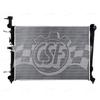 CSF Radiators 3835: Radiator, Kia Forte 2.0L 2013-2010; Kia Forte5 2.0L 2013-2010; Kia Forte Koup 2.0L 2013-2012; Kia Forte 2.4L 2013-2010; Kia Forte5 2.4L 2013-2010; Kia Forte Koup 2.4L 2013-2012 view 1