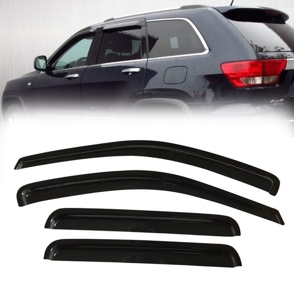 CBX Auto 4pcs for 2014-2017 Cherokee Sun Rain Guard Window Visors