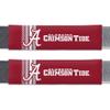 Fremont Die NCAA Alabama Crimson Tide Rally Seat Belt Pads, Universal Fit, Universal Fit, Team Colors view 1